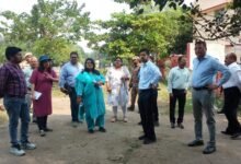 नगर निगम निर्वाचन की तैयारियों का जायजा, कल्याण कॉलेज में व्यवस्थाओं का निरीक्षण