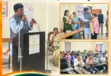 लोकतंत्र बचाओ, अराजकता हटाओ: युवा संवाद कार्यक्रम में विद्यार्थियों को किया जागरूक