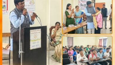 लोकतंत्र बचाओ, अराजकता हटाओ: युवा संवाद कार्यक्रम में विद्यार्थियों को किया जागरूक