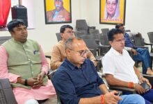 लोकतंत्र बचाओ, अराजकता हटाओ’ बैठक में केंद्रीय मंत्री जेपी नड्डा के दौरे की तैयारियों पर चर्चा