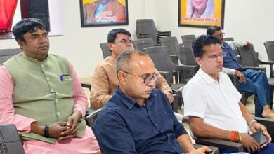लोकतंत्र बचाओ, अराजकता हटाओ’ बैठक में केंद्रीय मंत्री जेपी नड्डा के दौरे की तैयारियों पर चर्चा लोकतंत्र बचाओ, अराजकता हटाओ’ बैठक में केंद्रीय मंत्री जेपी नड्डा के दौरे की तैयारियों पर चर्चा